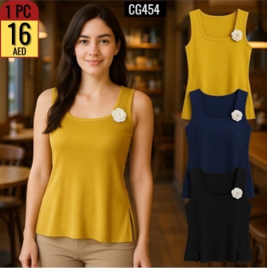 sleeveless women's top CG454