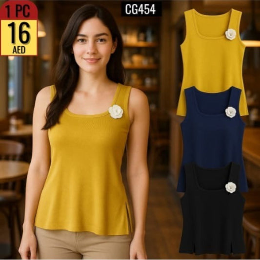 sleeveless women's top CG454