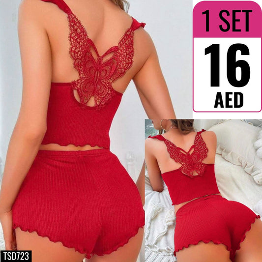 Lace Luxe Lounge Set - TSD723