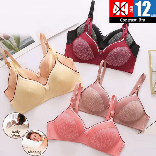 Contrast Bra