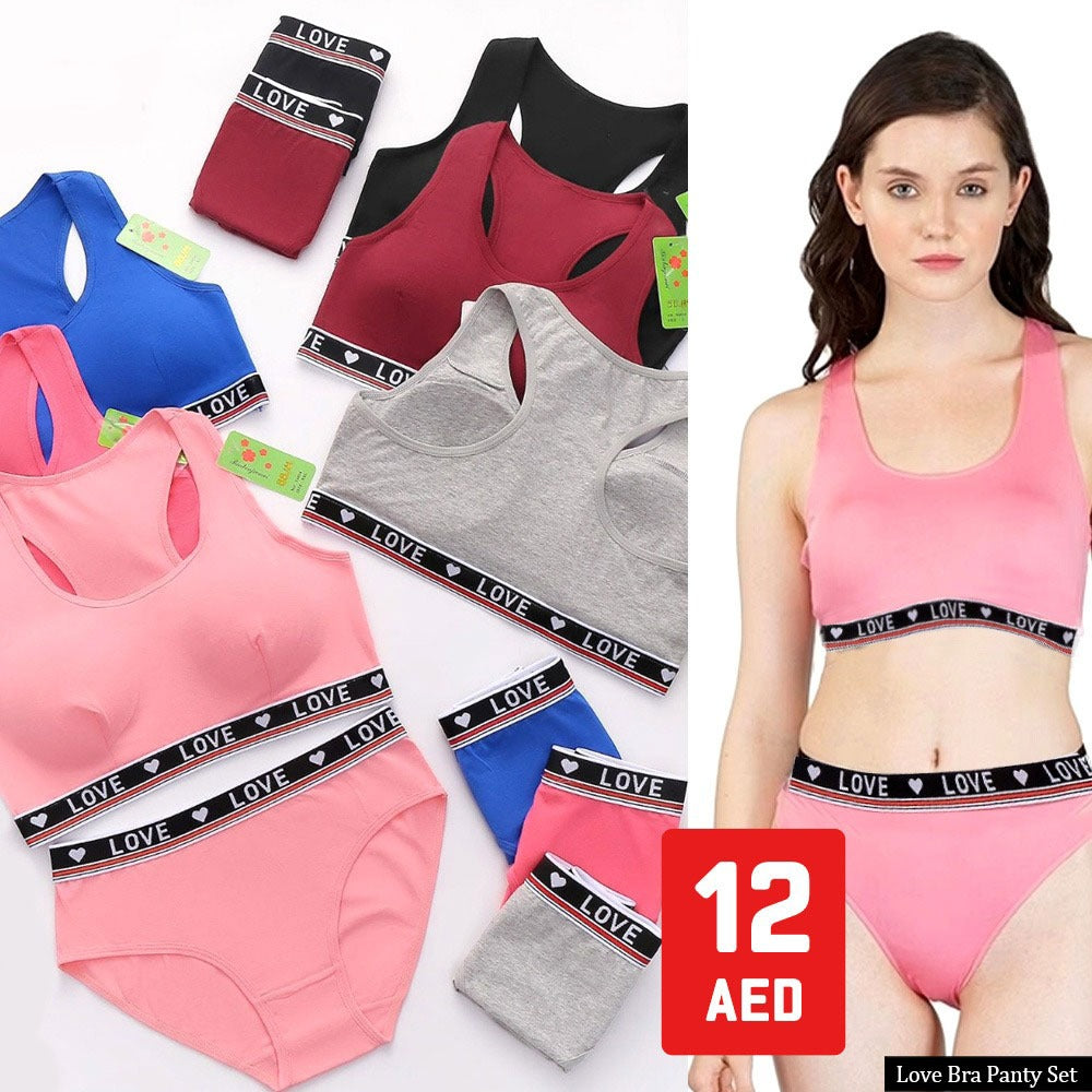 Love Bra Panty Set