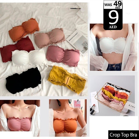 Crop Top Bra (Assorted Colours)