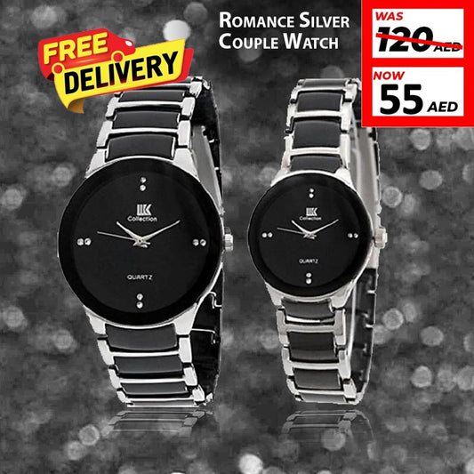 Romance Silver Couple Watches