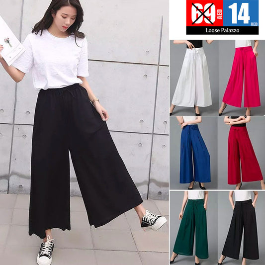 Comfortable and stylish loose-fit palazzo pants