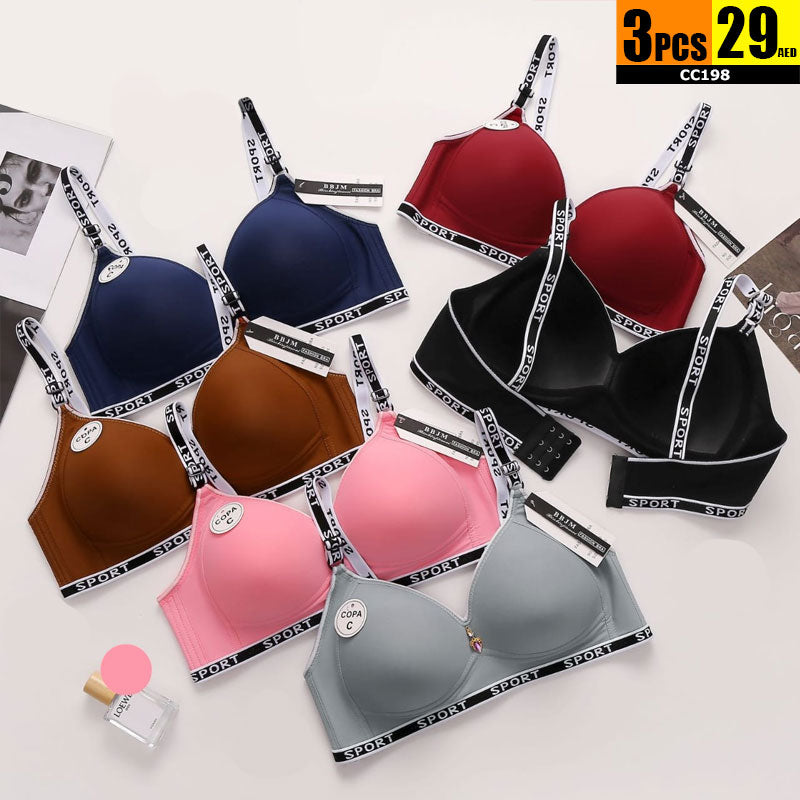 3-piece Sport-style Bra set - CC198