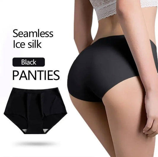 6Pcs Seamless Ice Silk Panties (Assorted Colour)