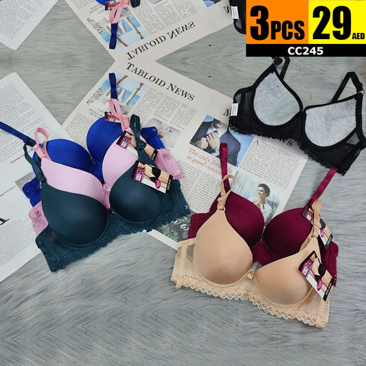 LACE PADDED BRA -TSD245