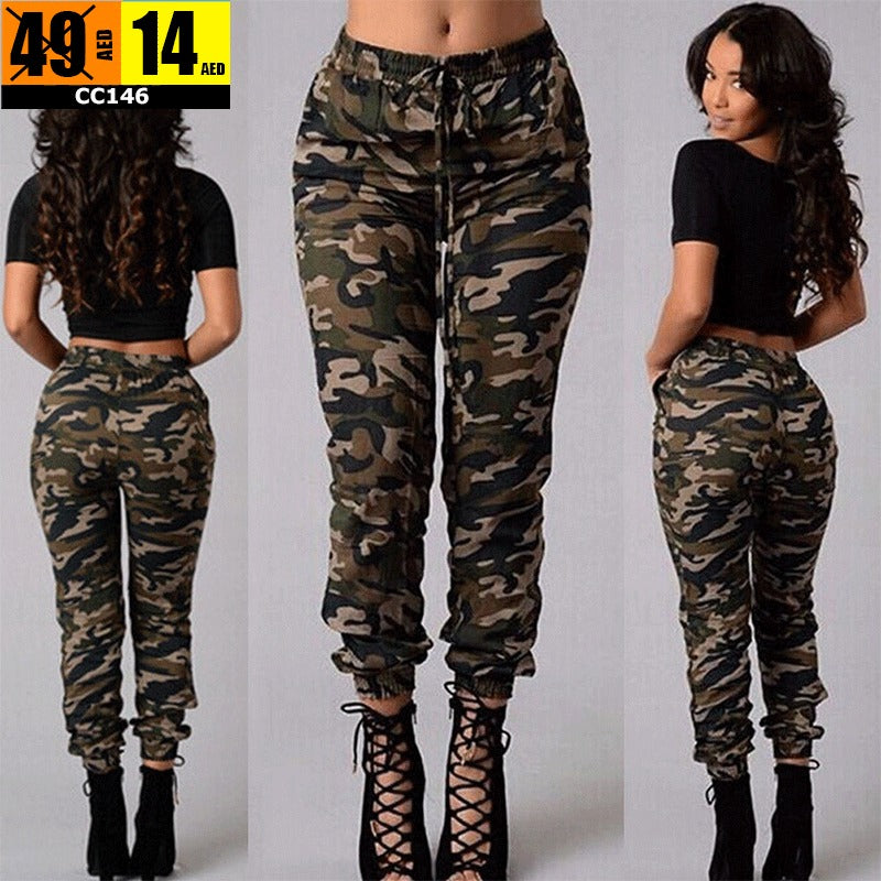 Camouflage jogger pants - CC146