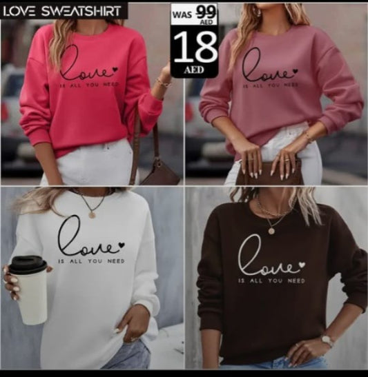 LOVE SWEATSHIRT