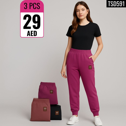 Women's Casual Sweatpants / Joggers Assorted Colour  - TSD591