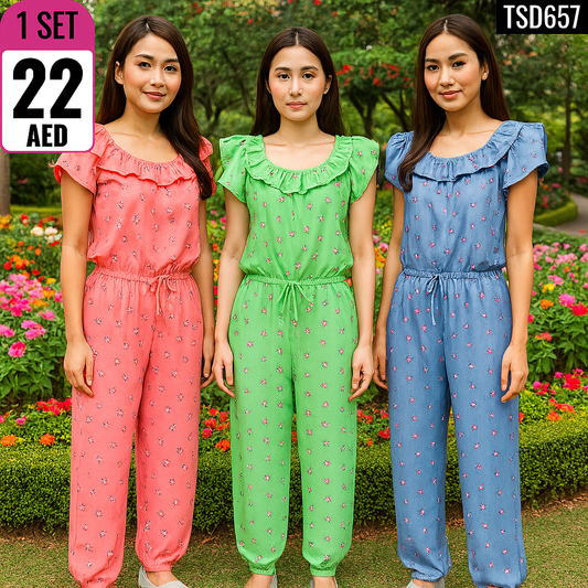 BloomEase™ Women’s Loungewear Set - TSD657