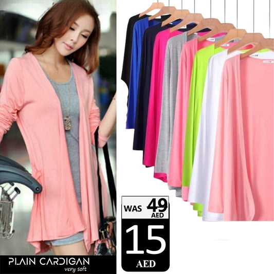 Women’s Plain Cardigan