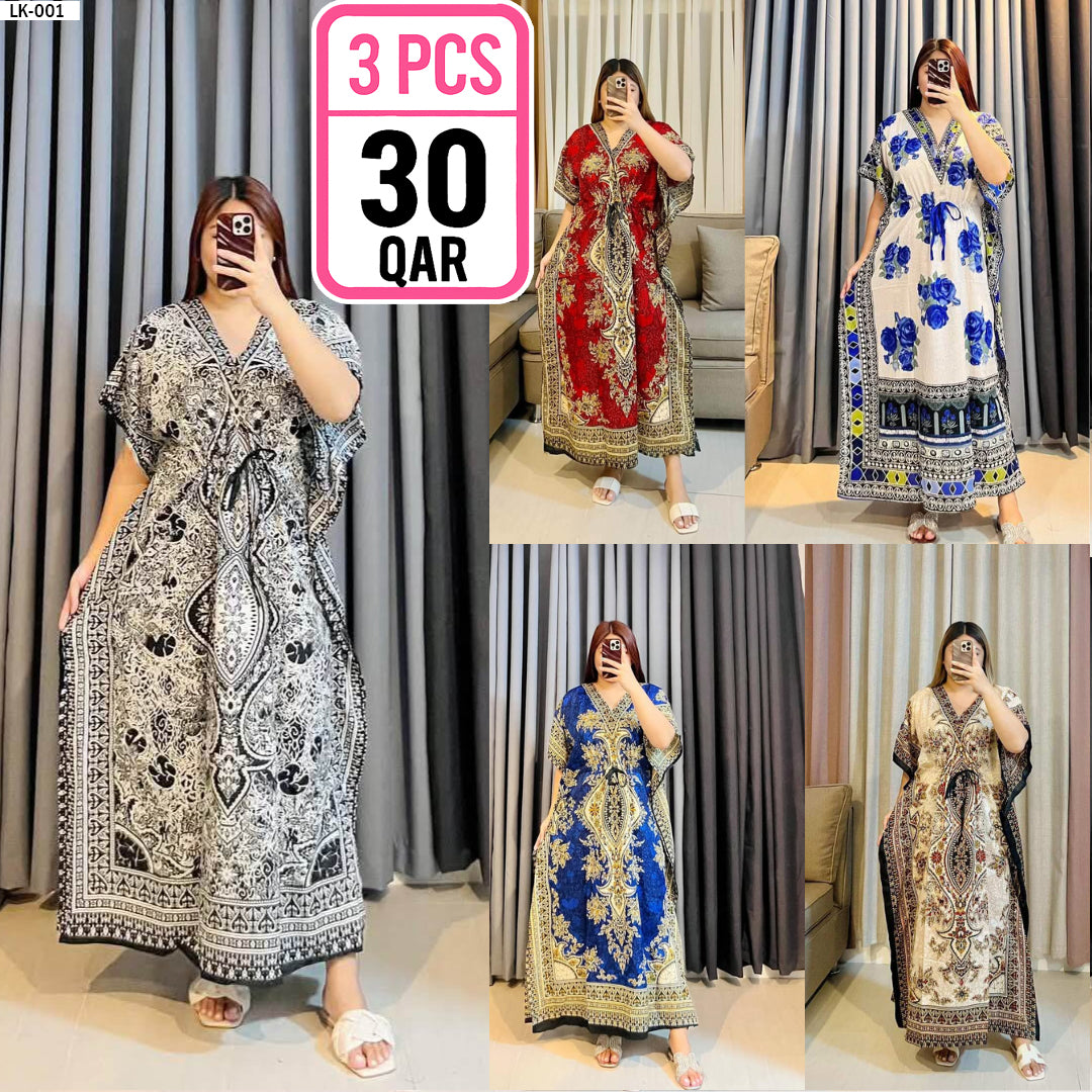 Women's Printed Kaftan - LK001
