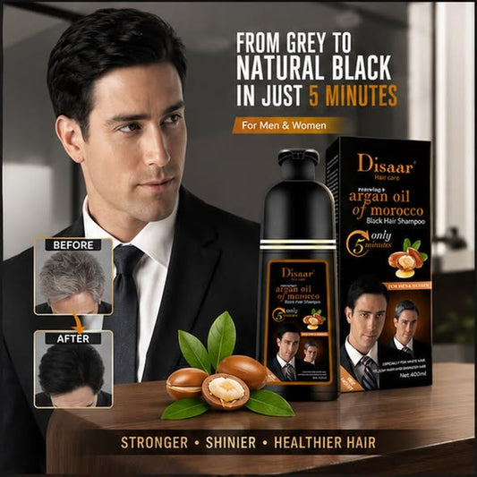 Disaar Argan Oil of Morocco Black Hair Shampoo - DZ176