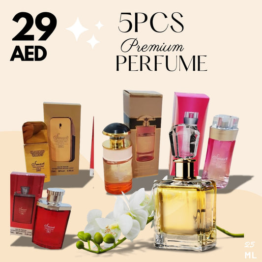 5pcs premium perfume