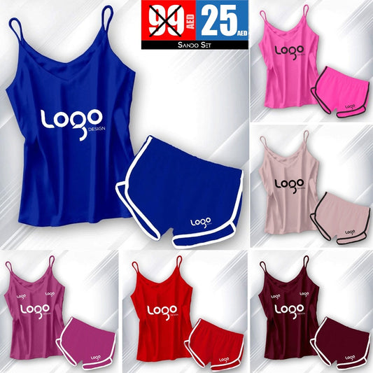 2-Piece Sporty Loungewear "Sando" Set