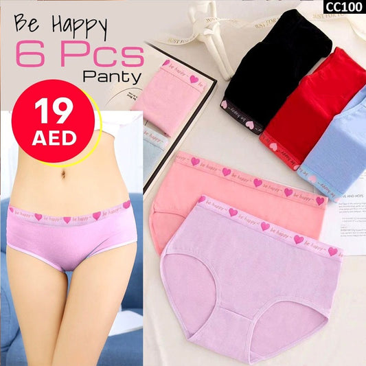 6 Pcs Cute Panties - CC100
