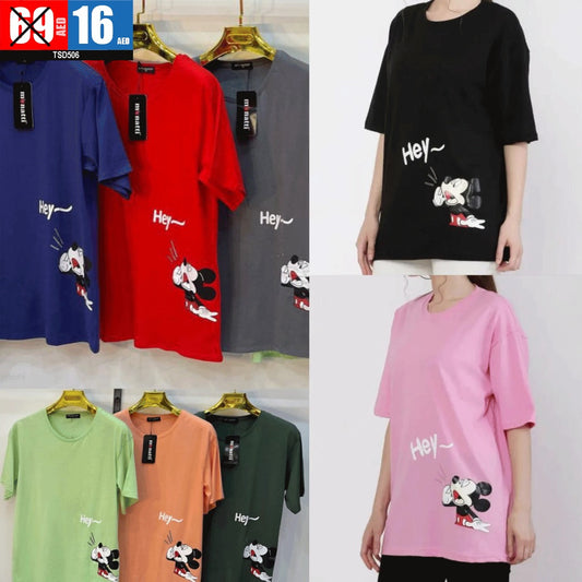 Mickey Mouse Printed T Shirt - TSD506