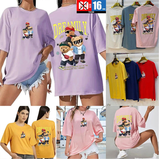 Oversized Graphic T-Shirt with Fun, Casual Vibes – TSD505
