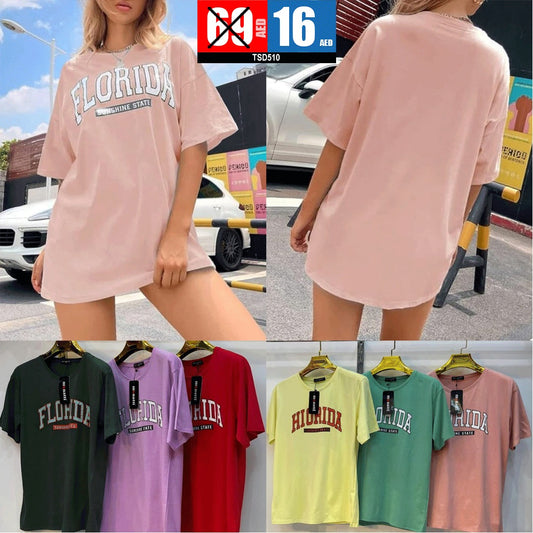 Oversized, relaxed fit for a trendy and comfortable look( Assorted Colour) - TSD510