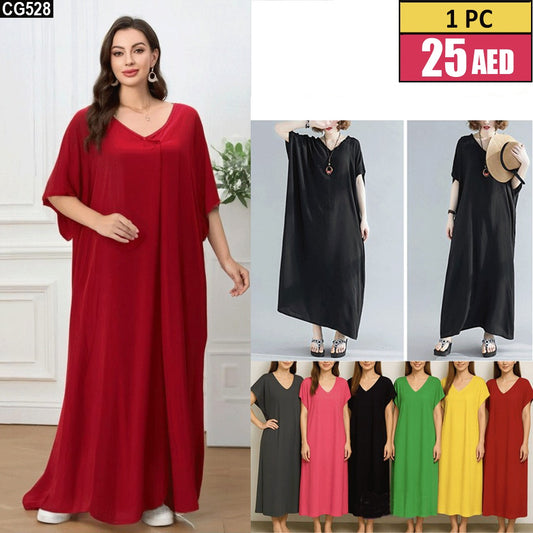 Elegant and comfortable women's loose-fit kaftan dress - TSD528
