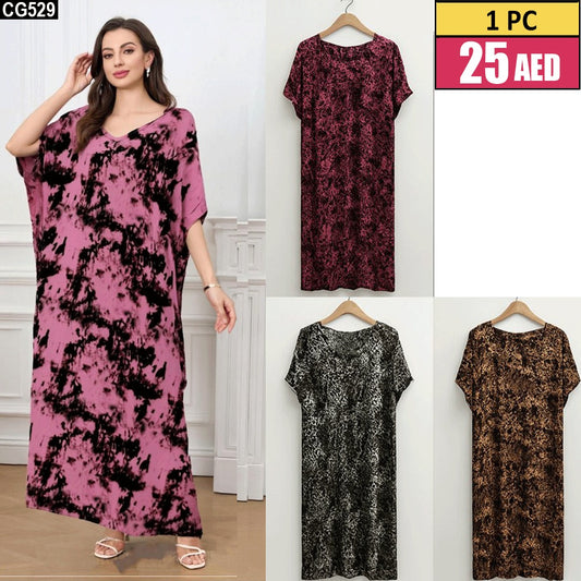 Trendy Tie Dye Printed Kaftan - TSD529