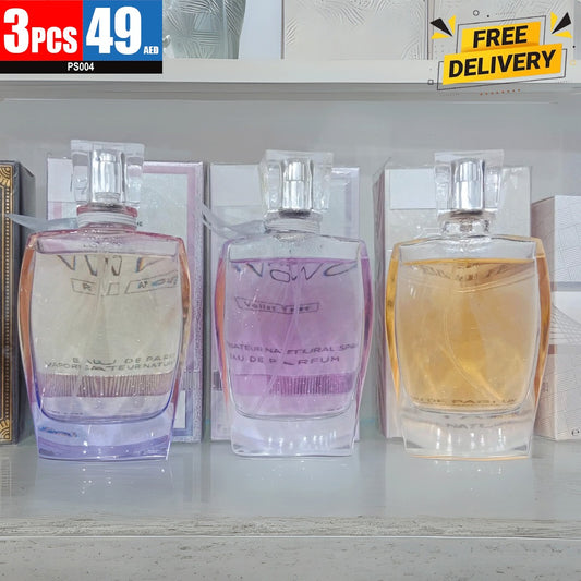 ** Elegant Varied Eau de Parfum Collection (3-Piece Set) ** - PS004