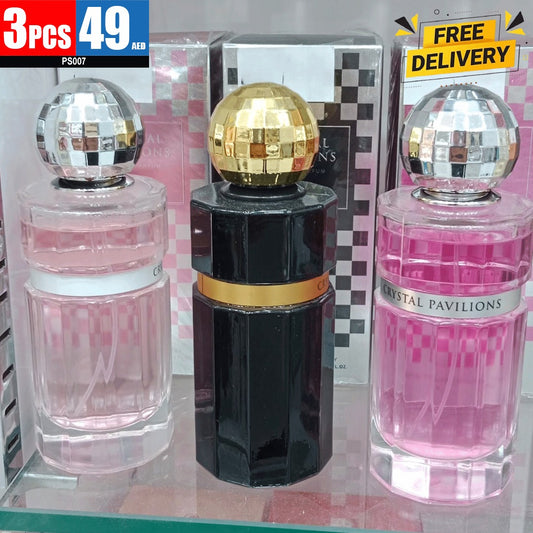 ** Crystal Pavilions Eau de Parfum 3-Piece Set ** - PS007