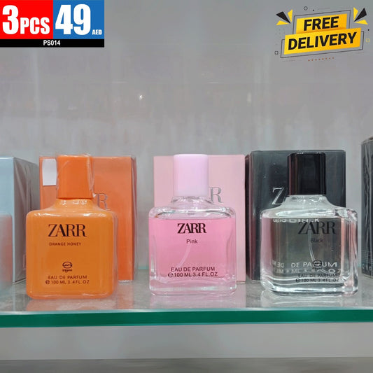 ** ZARR Eau de Parfum 100ml Variety Pack (3-Piece Set) ** - PS014