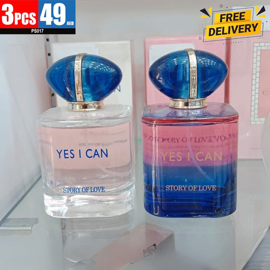 “Yes I Can – Story of Love” Women’s Eau de Parfum (3-piece set) - PS017