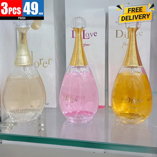 **3-piece set of "DiLove" perfumes** PS024