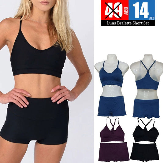 Luna Bralette Short Set