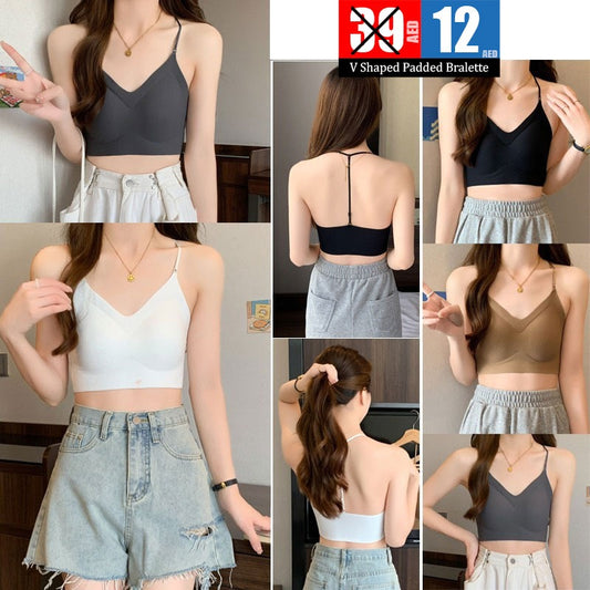 V-Shaped Padded Bralette