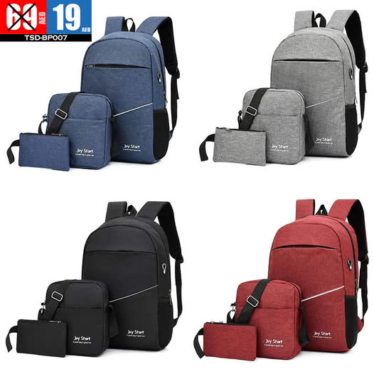 3-Piece Backpack Set - TSD-BP007