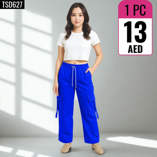 Women’s Cargo Wide-Leg Pants - TSD627