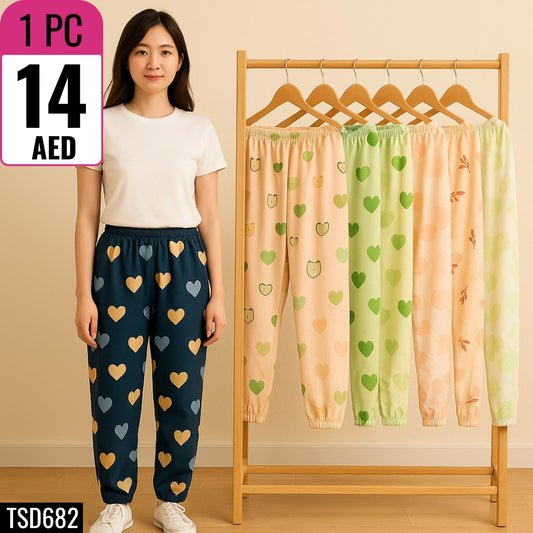 Cute Printed Pajama Pants – Comfy & Stylish Sleepwear - TSD682