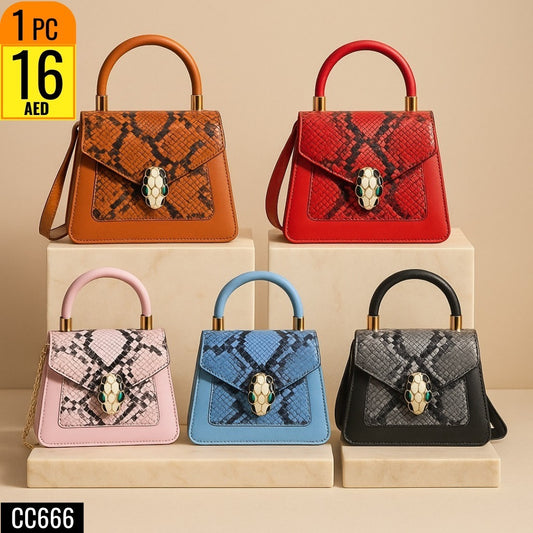 Classic Black Crossbody Sling Bag Minimalist Everyday Style - TSD666