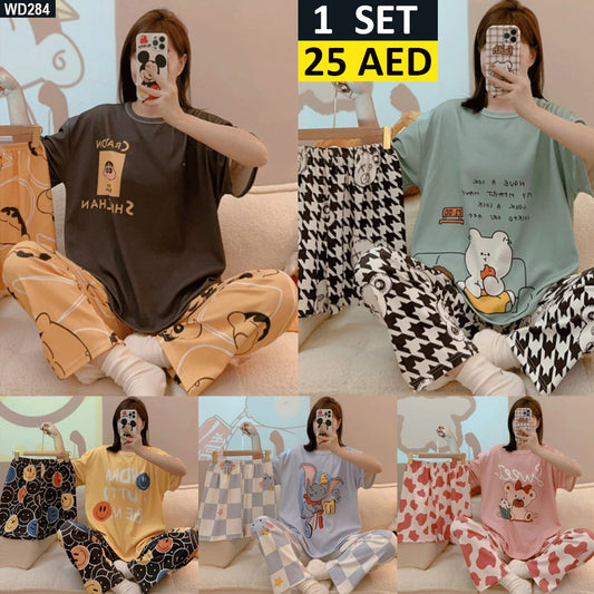 3PCS PAJAMA SET - TSD284