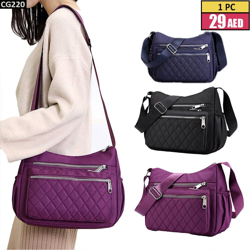 Trendy and practical nylon crisscross` bag - TSD220 - TSD210