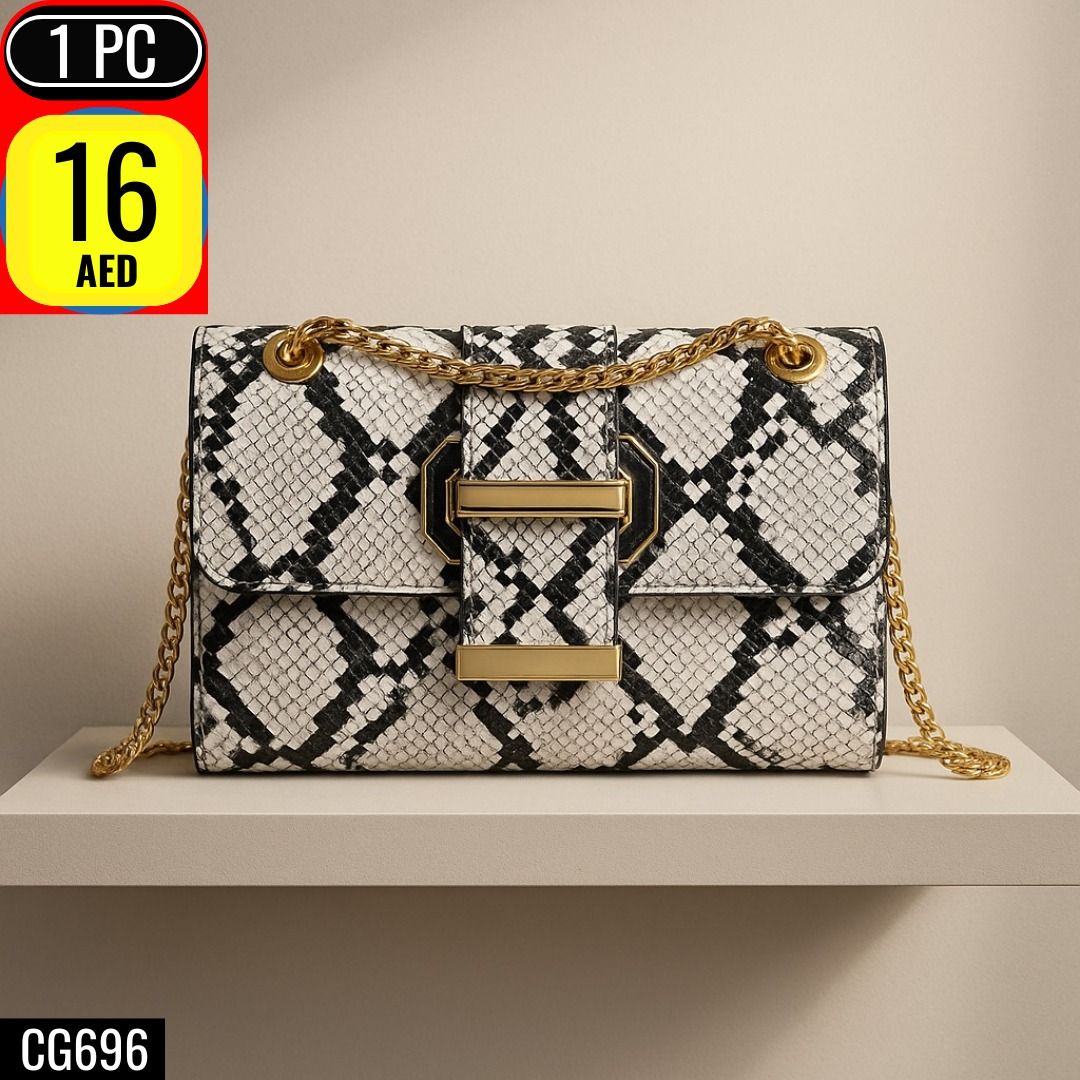 Python Chain Shoulder Bag - CG696
