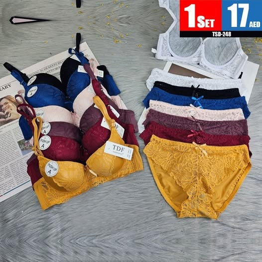 women’s lace bra &amp; panty set - TSD248