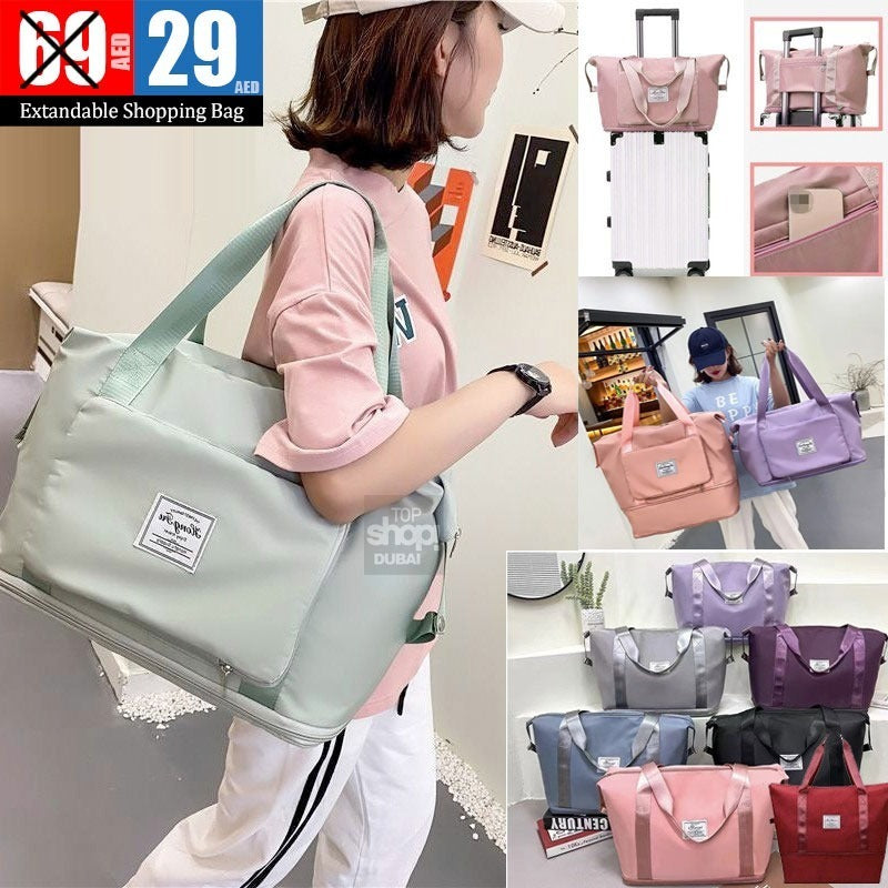 Expandable Travel & Shopping Bag