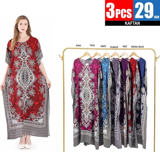 Free size printed kaftan