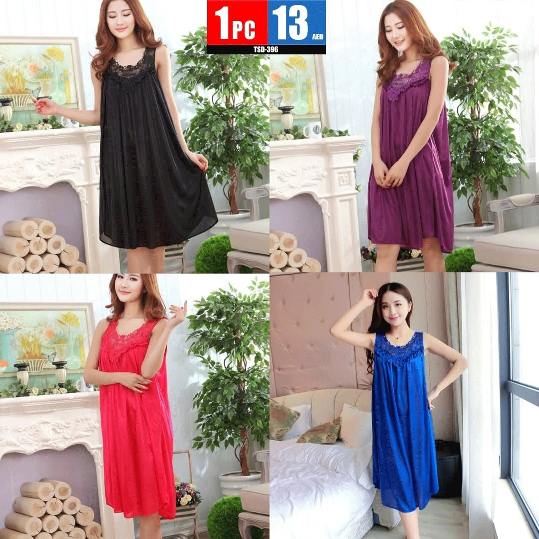 Sleeveless Night Dress - TSD396