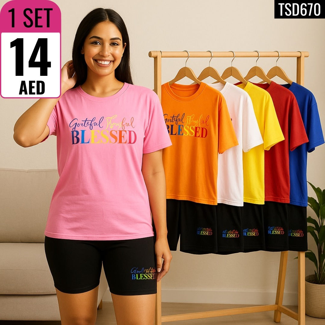 T-Shirt & Shorts Set - TSD670