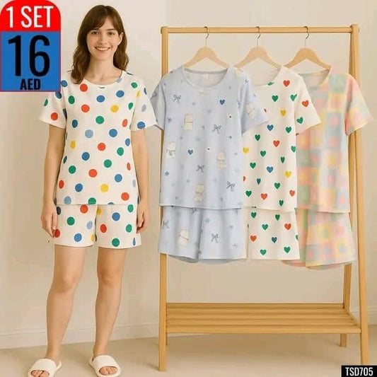Women’s Summer Pajama Set  - TSD705