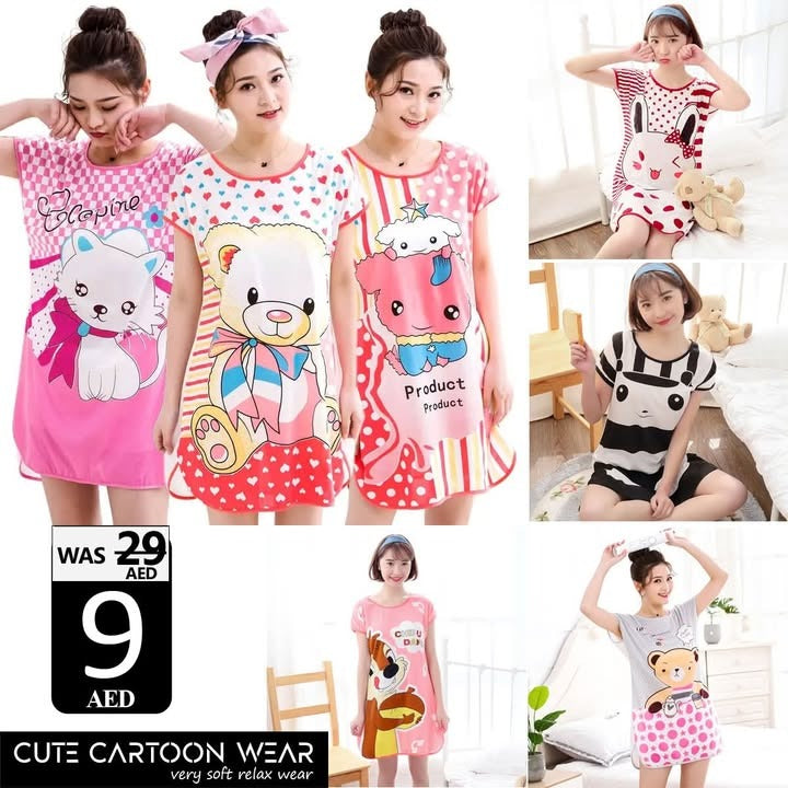Cute Cartoon Nightwear