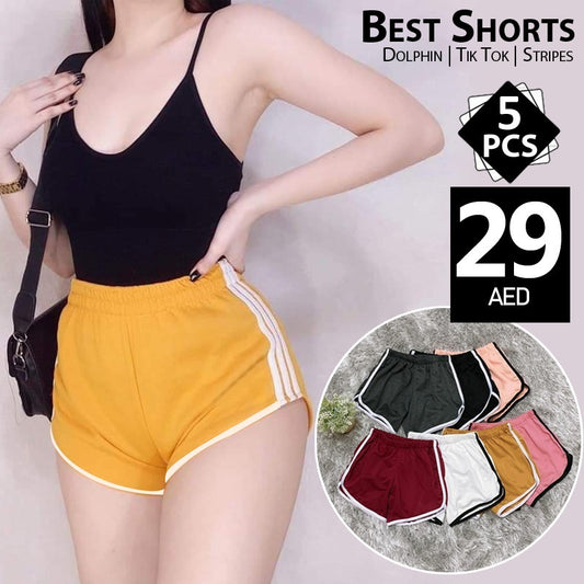 Women’s Dolphin Best Shorts (5 PCS Set)