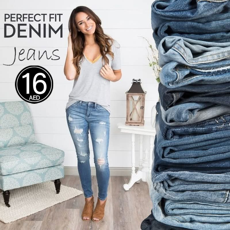 👖 Perfect Fit Denim Jeans – Stylish & Comfortable Everyday Wear
