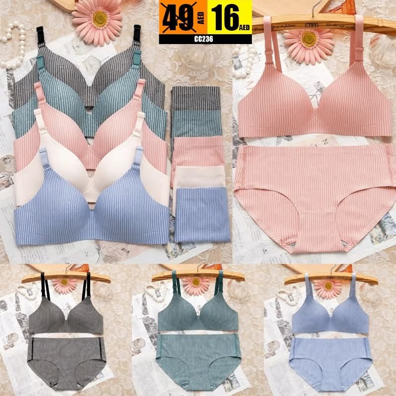 💕 Seamless Comfort Bra & Panty Set – CC236